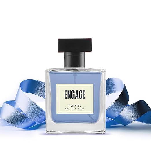 Engage Homme Eau De Parfum for Men, Citrus and Woody, Skin Friendly, 100ml