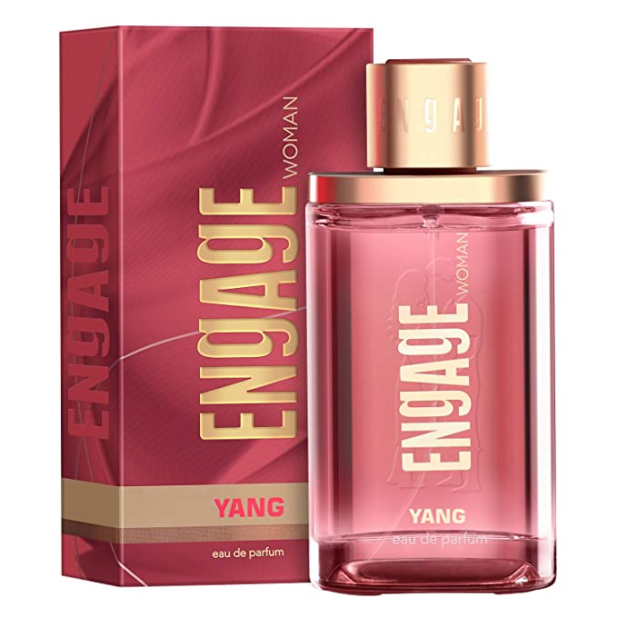 Engage Yang Eau De Parfum for Women, Floral and Fruity Fragrance Scent, Skin Friendly Perfume for Women, 100ml