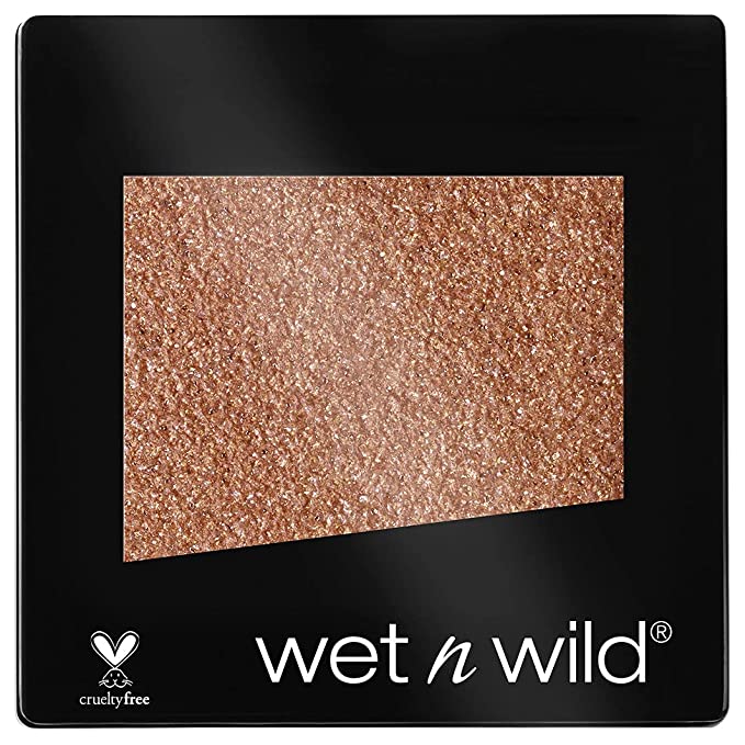 [Apply Coupon] - Wet n Wild Color Icon Eyeshadow Glitter Single, Toasty, 1.4g