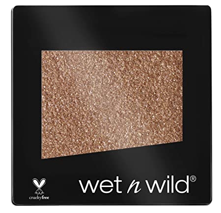 Wet 'n Wild Color Icon Eyeshadow Glitter Single, Nudecomer, 1.4g