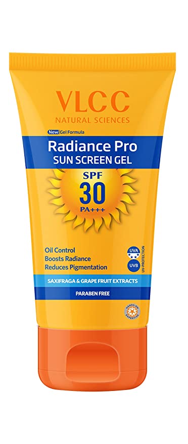 VLCC Radiance Pro SPF 30 PA+++ Sun Screen Gel (100gm)