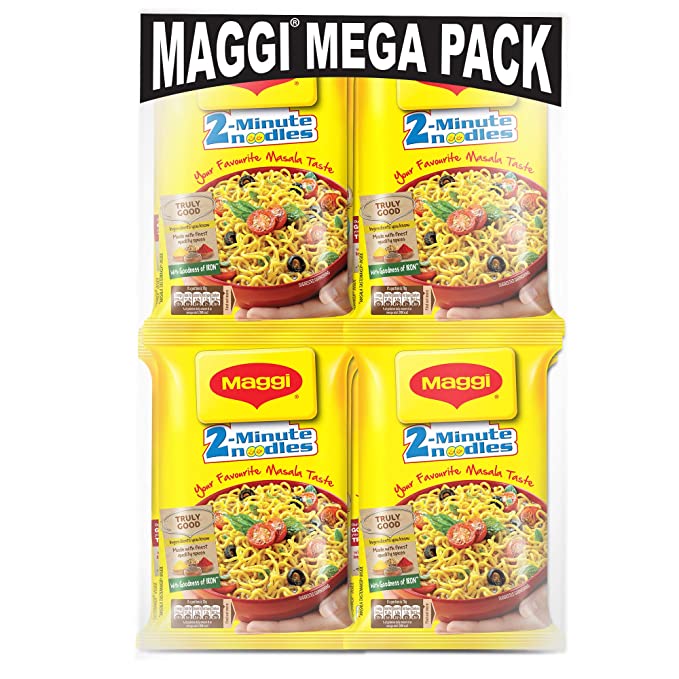 Maggi 2-Minute Noodles Masala, 70g (Pack of 12)