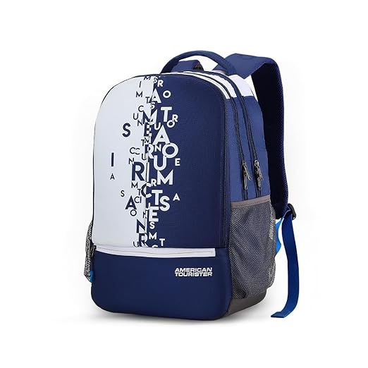 American Tourister 32 Ltrs Blue Casual Backpack (AMT FIZZ SCH BAG 02 - BLUE)