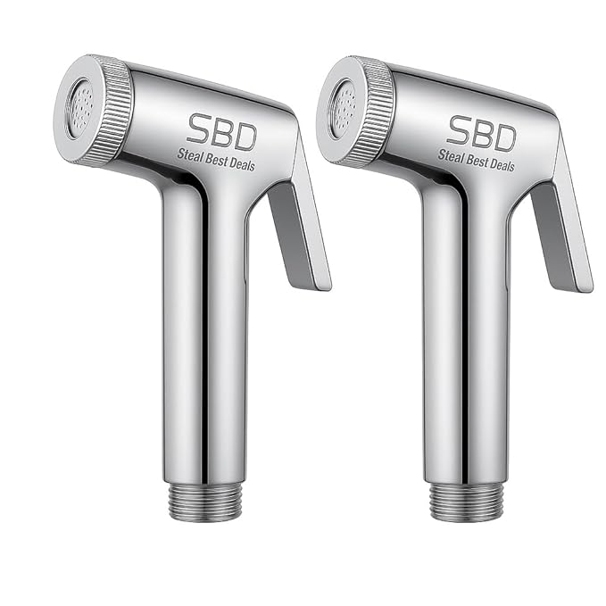 SBD 2pc Health Faucet Gun | Hand Shower | Bidet Jet Spray Gun | Jet Spray for Toliet | Health Faucet Gun only (Classic)