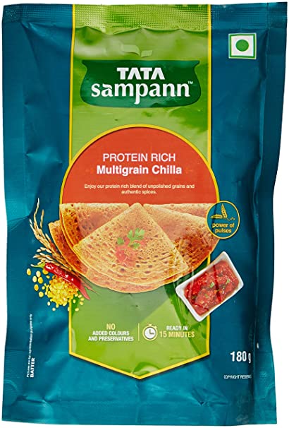 Tata Sampann Multigrain Chilla Mix, 180g