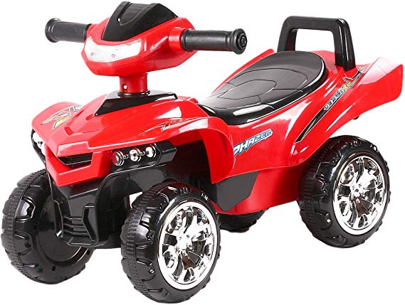 Toy House Racing Turbo Push ATV, Red