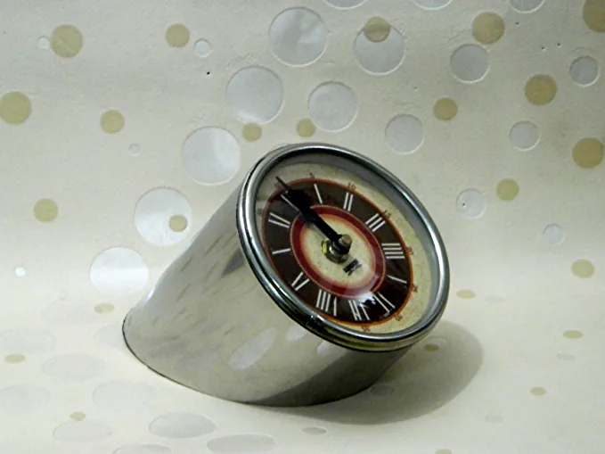 tucasa Vintage Meter Clock-B
