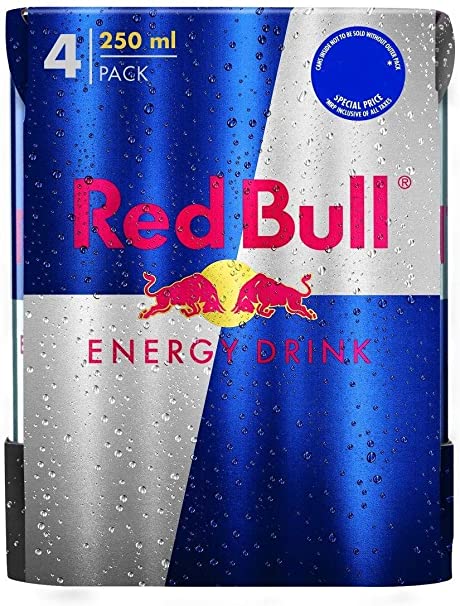 Red Bull Energy Drink in Pmc 4P (250 ml)