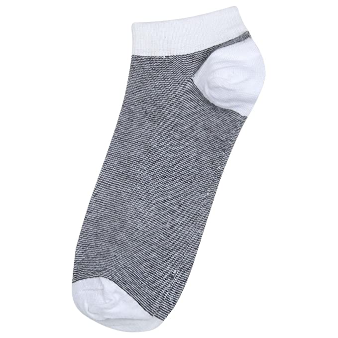 Stop by Shoppers Stop Mens Stripe Socks (201981803_Grey)