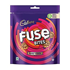 Cadbury Fuse Chocolate Home Treats Bite, 108.5 g