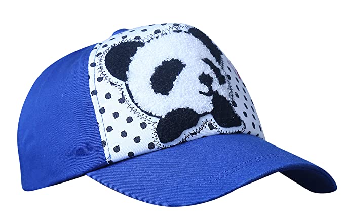 Zacharias Women's Polka Dot Panda Printed Baseball Cotton Cap
