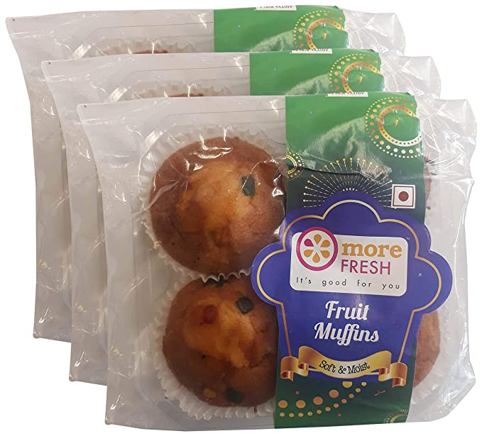 More Fresh Baked Fruit Muffin 120 g