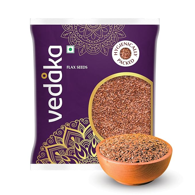 Vedaka Premium Flaxseeds, 500g
