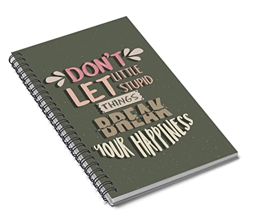 Paper Plane Design A5 Wire Bound Personal Diary, 140 Pages