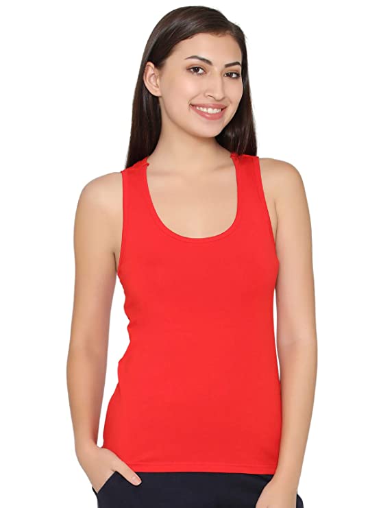 [Size: S] - Clovia Cotton Tank Top