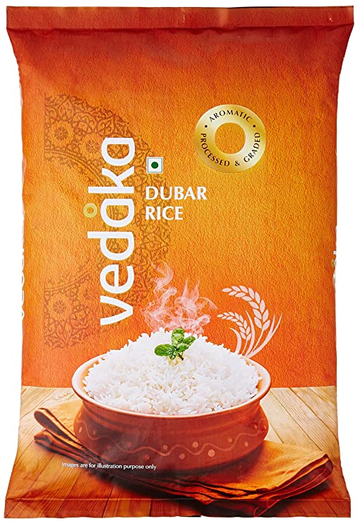 Amazon Brand - Vedaka Dubar Rice, 5kg