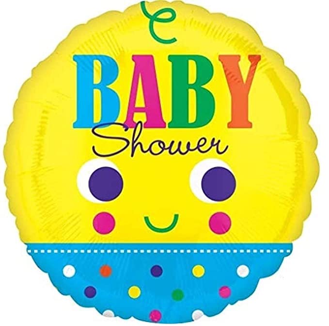 Wanna Party Baby Face Baby Shower Balloon (21 Inch)