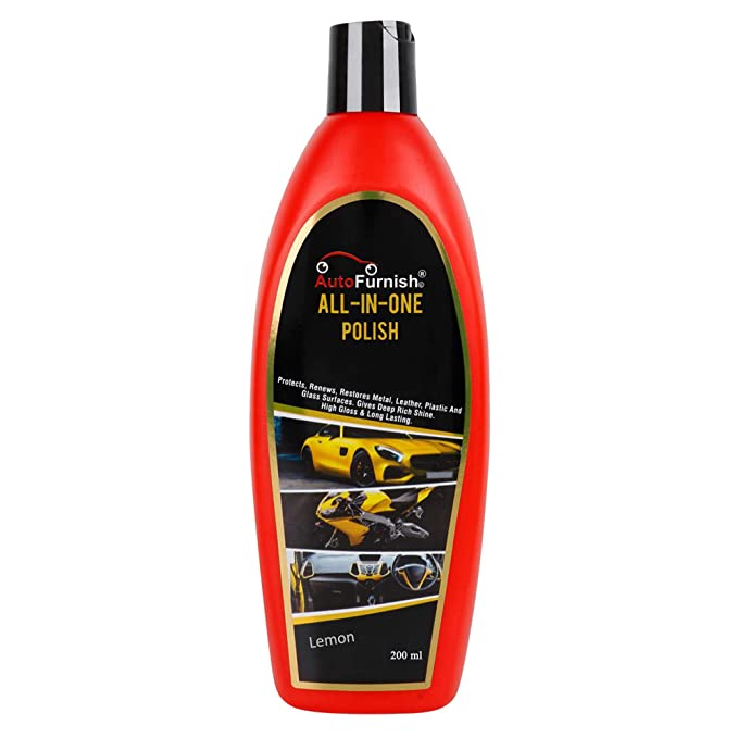 Autofurnish All in One Polish (200ml) - Lemon