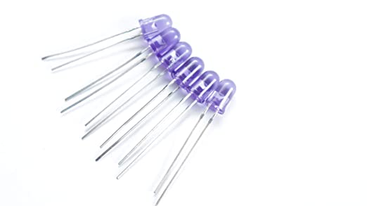 Electronicspices 5 mm Ultra Bright Round LED Infrared Transmitter Diode Pack of 10