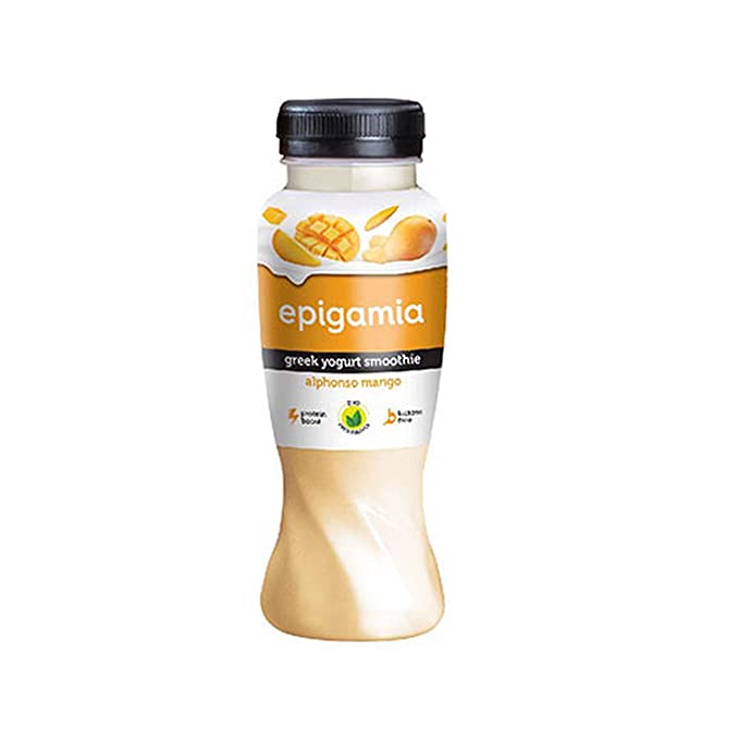 Epigamia Greek Yogurt Smoothie - Alphonso Mango Bottle, 200 ml