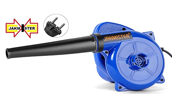 Jakmister (ANTI-VIBRATION) Unbreakable Plastic 700 W 16000RPM 90 Miles/Hour Electric Air Blower Dust PC Cleaner Forward Curved Air Blower,Blue