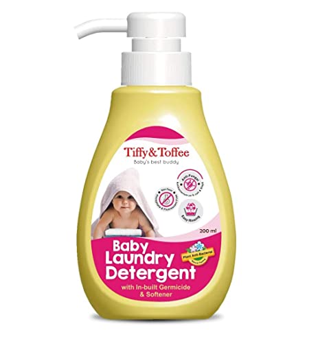 Tiffy & Toffee Baby Laundry Detergent with In-Built Germicide and Softener, 200ml