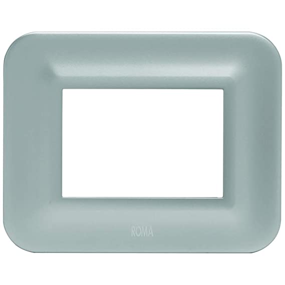 Anchor By Panasonic 66804SL Roma Urban Modular V0 Grade Polycarbonate (Flame Retardent) 4M Curve (Silver, Pack of 1)