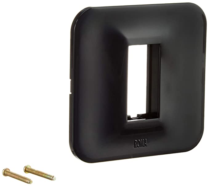 Anchor By Panasonic 66801BL Roma Urban Modular Polycarbonate 1M Curve (Black, Pack of 1)