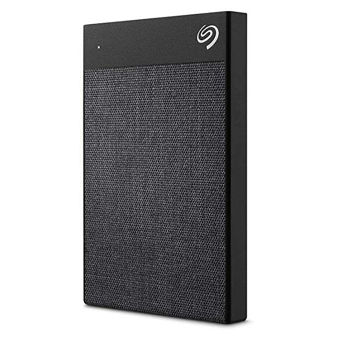 Seagate Backup Plus Ultra Touch 2 TB External HDD - USB-C USB 3.0 for Windows and Mac, 3 yr Data Recovery Services, Portable Hard Drive  -  Black with 4 Months Adobe CC Photography (STHH2000400)