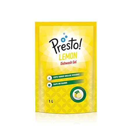 Presto! Dishwash Gel Lemon - 1 L