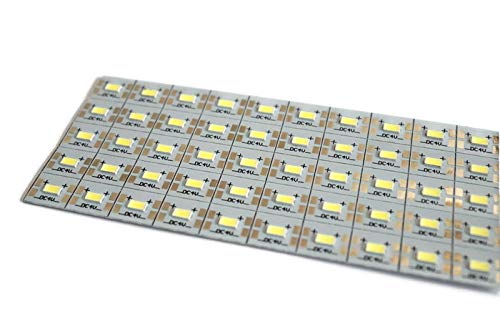 Electronic Spices 4V 50 led aluminium Strip Light Bulbs