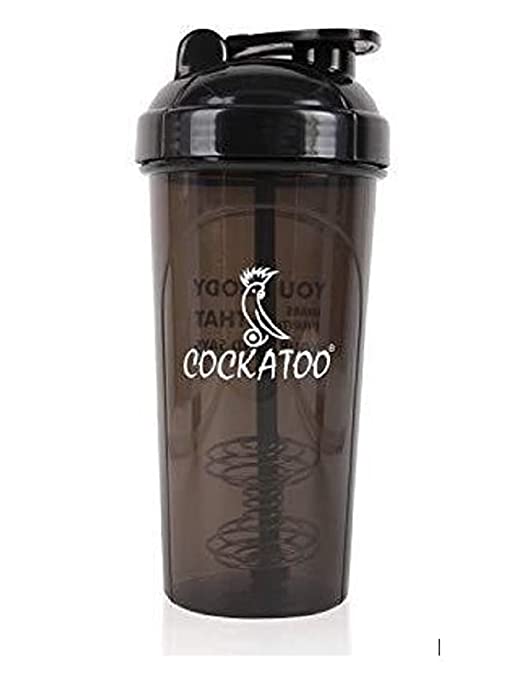 Cockatoo CS-01 Shaker Bottle, 700ml (Black)