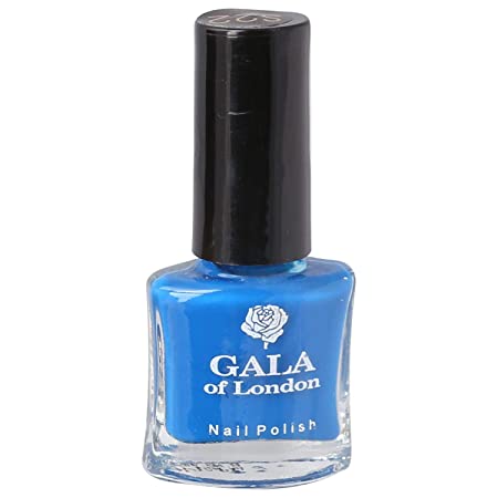 Gala of London Nail Polish, Blue, 5ml
