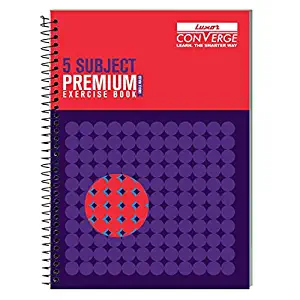 Luxor 5 Subject Exercise Book - 250 Pages (9000025927)