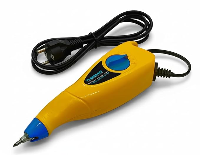 Thermo Handy Electric Engraving Machine with 9 Step Stoke Adjustment (Vibration Type) Useful to Engrave on Jewelry/Metal/Glass/Wood/Plastic/Etc - Made in Bharat