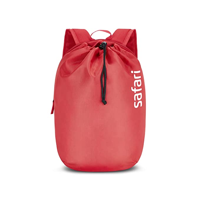 Safari 15 Ltrs Cherry Red Casual/School/College Backpack (DAYPACKNEO15CBCRE)