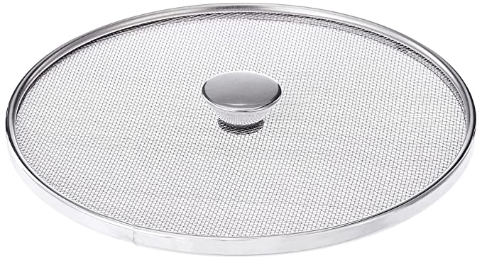 Amazon Brand - Solimo Stainless Steel Mesh Cover, 7 Inches