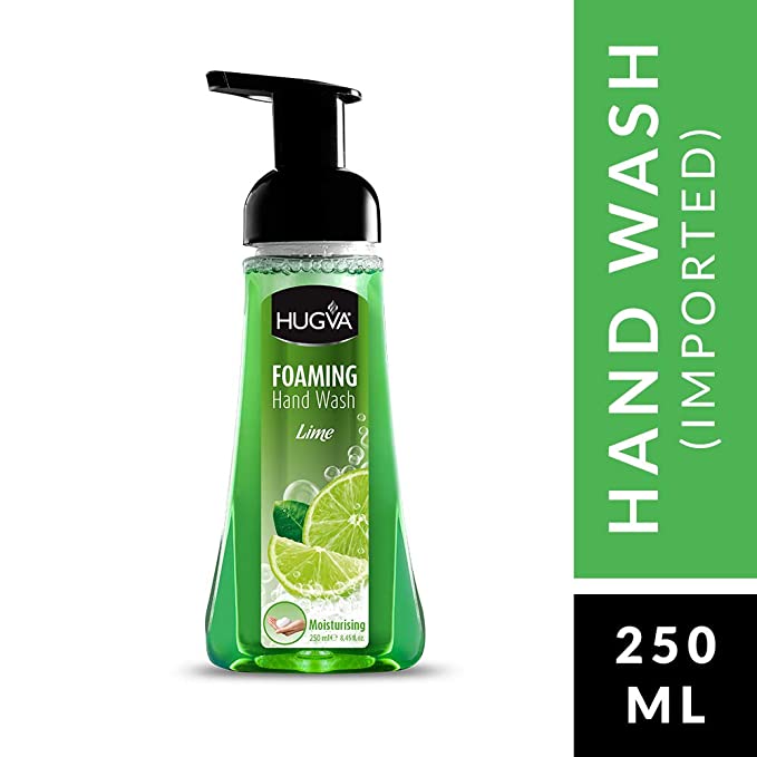 Hugva Foaming hand wash lime , 250 ml