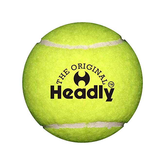 Headly Rubber Cricket Tennis Ball(Pack of 1,Light Yellow) Standard Size