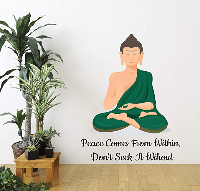 Wallstick Life Motivational Quotes wallstickers (Vinyl 70 cm x 60 cm) (72-266)