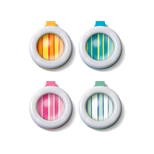 Chicco Perfumed Clip with Zipper Bag, Water Resistant, Toys and Decors for Kids and Toddlers, Scented