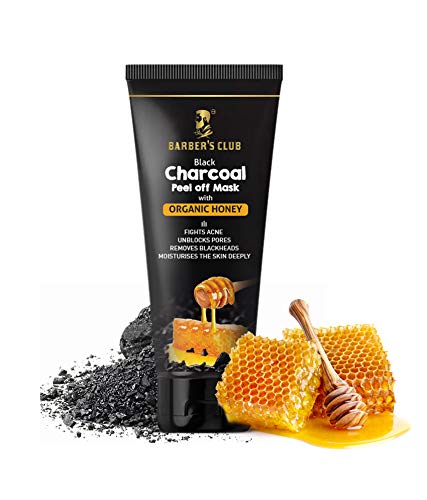 Barber's Club Black Charcoal Peel Off Mask with Honey - 60 gms