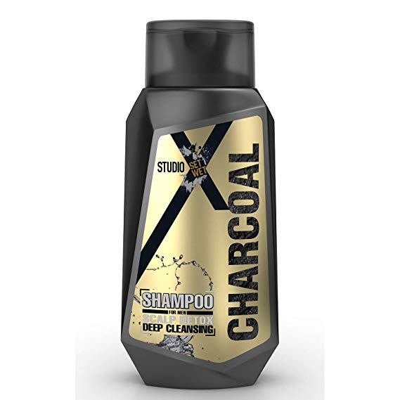 Set Wet Studio X Charcoal Shampoo For Men, 180 ml