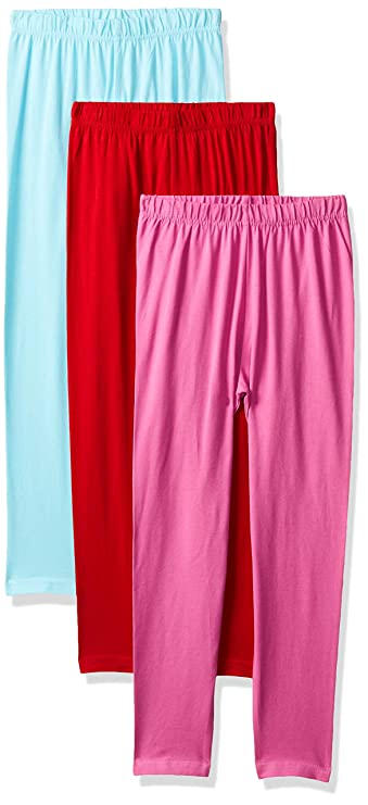 Cloth Theory Girl's Regular Leggings (Pack of 3)