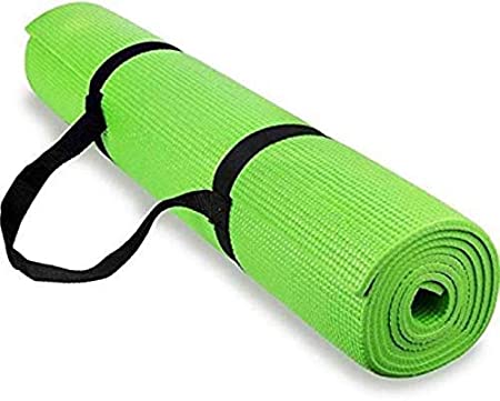 ARNV Yoga and Exercise Mat with Carrying Strap, 8mm