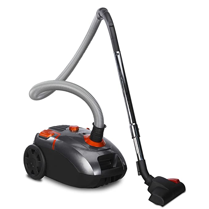 AGARO Storm 2000 Watts Vacuum Cleaner with Powerful 24 kPa Suction Power, Dry vacuuming, 4 litres dust Bag (Black)