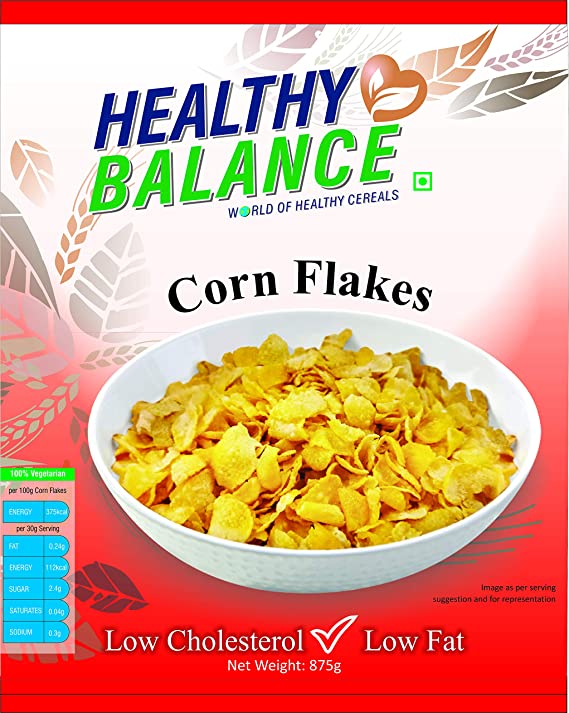 Healthy Balance Corn Flakes 875gm