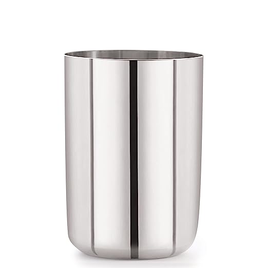 Neelam Stainless Steel 7.5 22G PRM Royal Glass, 400 ml, Silver