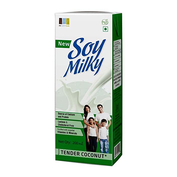 Soy Milky SOYA Milk, Tender Coconut, 200 ml