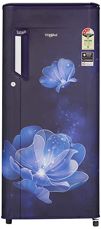 Whirlpool 200 L 3 Star ( 2019 ) Direct-Cool Single-Door Refrigerator (215 IMPWCL PRM 3S SAPPHIRE RADIANCE, Sapphire)